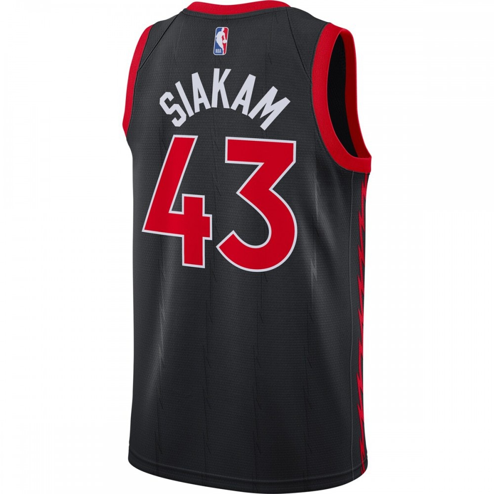 Pascal Siakam Toronto Raptors Jordan Brand 2020/21 Swingman Jersey - Statement Edition - Black-Pro Kit Vault | Brand New 26/27 Sports Jerseys
